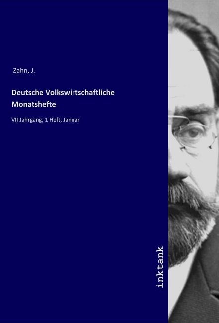 Produktbild: Deutsche Volkswirtschaftliche Monatshefte