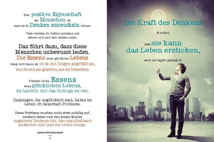 Produktbild: 40 Ideen f&uuml;r positives Denken