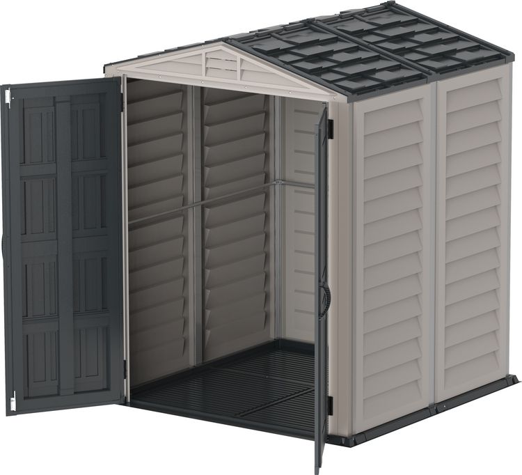 Produktbild: Kunststoff Ger&auml;tehaus 171x171 Gartenhaus Dreht&uuml;ren