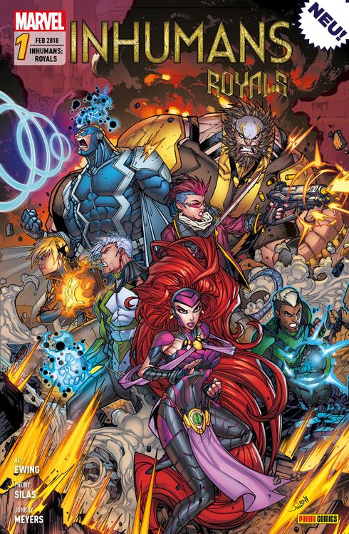 Produktbild: Inhumans: Royals 1 - Die Zukunft wartet nicht