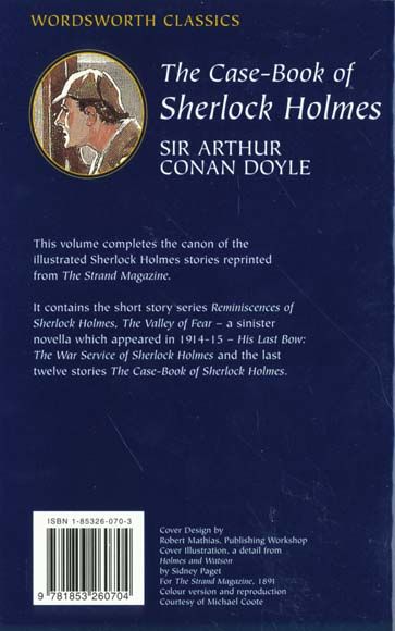 Produktbild: The Casebook of Sherlock Holmes & His Last Bow
