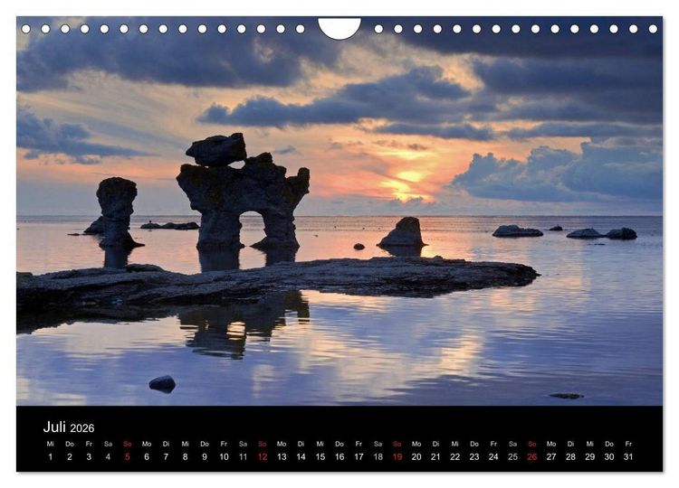 Produktbild: S&uuml;dschweden (Wandkalender 2026 DIN A4 quer), CALVENDO Monatskalender