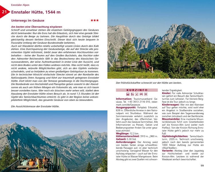 Produktbild: ROTHER Wanderbuch Wandern zu Almen & H&uuml;tten - Steiermark