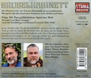 Produktbild: Gruselkabinett - Folge 181