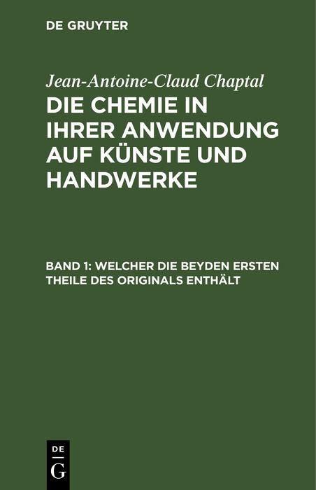 Produktbild: Welcher die beyden ersten Theile des Originals enth&auml;lt