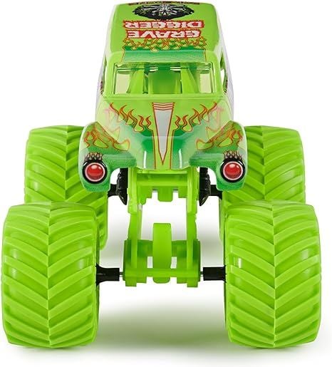 Produktbild: Monster Jam, offizieller Grave Digger Monster Truck, detailreiches Metall-Spritzguss-Fahrzeug im Ma&szlig;stab 1:24, Spielzeug f&uuml;r Kinder ab 4 Jahren