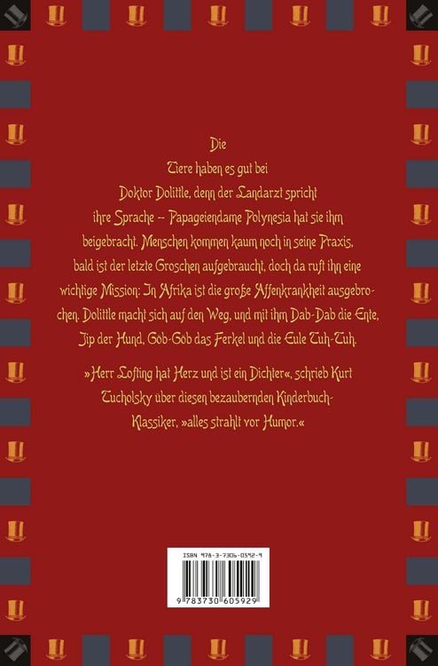 Produktbild: Hugh Lofting, Doktor Dolittle und seine Tiere