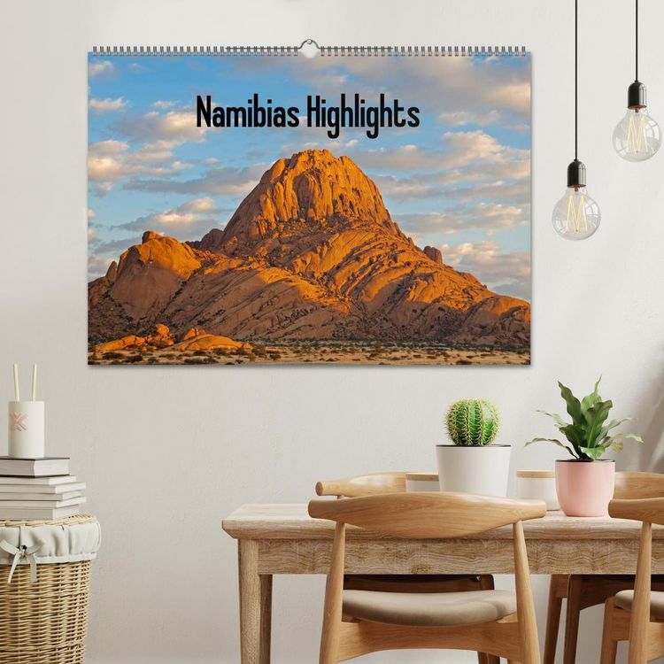 Produktbild: Namibias Highlights (Wandkalender 2026 DIN A2 quer), CALVENDO Monatskalender