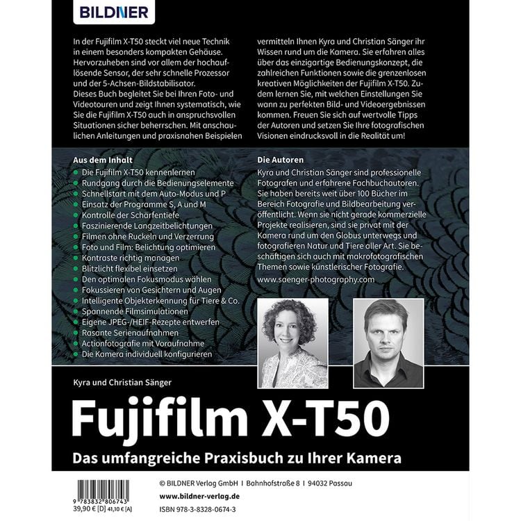 Produktbild: Fujifilm X-T50: Das umfangreiche Praxisbuch zu Ihrer Kamera