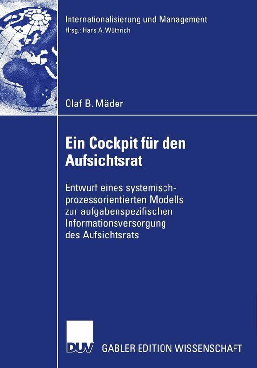 Produktbild: Ein Cockpit f&uuml;r den Aufsichtsrat