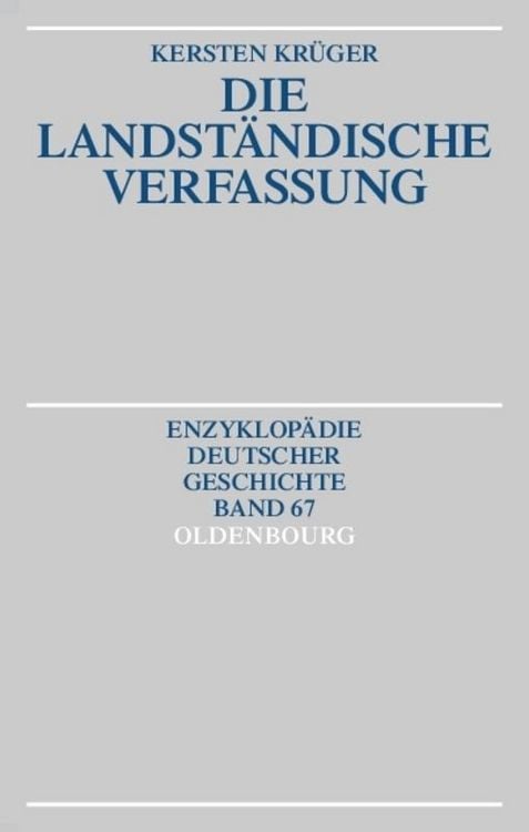 Produktbild: Die Landst&auml;ndische Verfassung