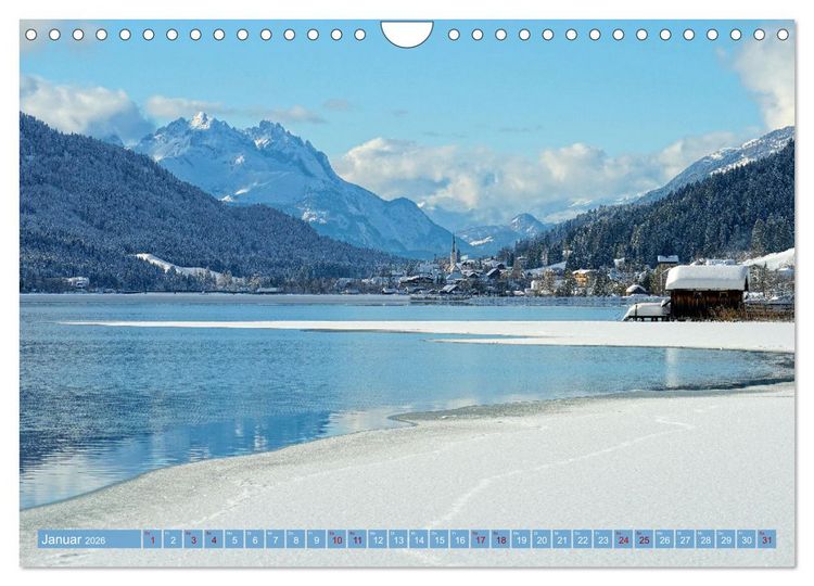 Produktbild: Bergseen zum Tr&auml;umen (Wandkalender 2026 DIN A4 quer), CALVENDO Monatskalender