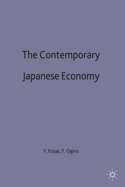Produktbild: The Contemporary Japanese Economy