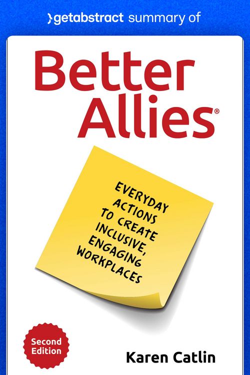 Produktbild: Summary of Better Allies by Karen Catlin