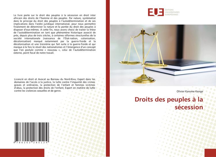 Produktbild: Droits des peuples &agrave; la s&eacute;cession
