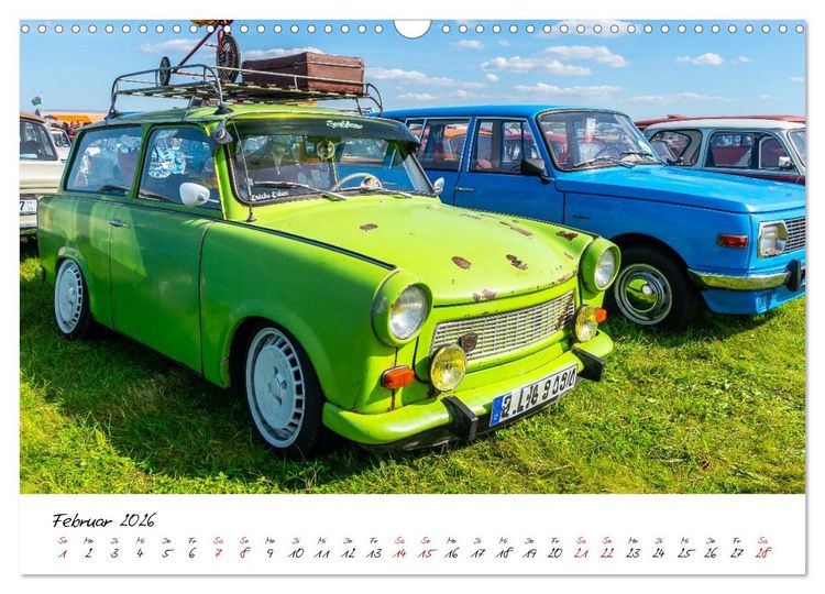 Produktbild: Trabi-Treffen (Wandkalender 2026 DIN A3 quer), CALVENDO Monatskalender