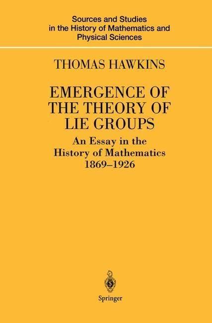 Produktbild: Emergence of the Theory of Lie Groups