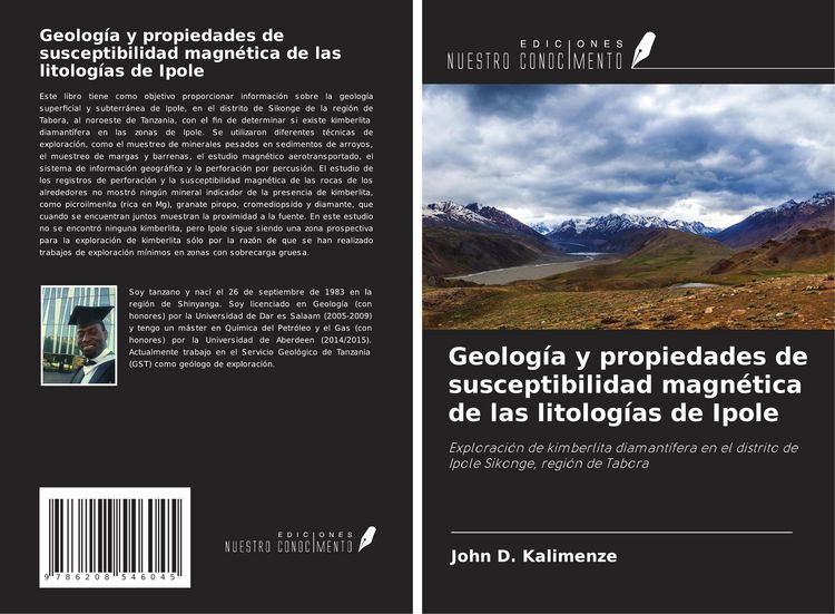 Produktbild: Geolog&iacute;a y propiedades de susceptibilidad magn&eacute;tica de las litolog&iacute;as de Ipole