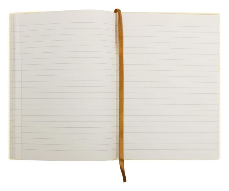 Produktbild: Flying Spirit, Notizbuch A5 mit Fadenbindung und Vintage-Ledereinband, beige, 90 Blatt 90g liniert