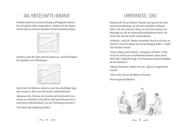 Produktbild: Sherlock Holmes - Verzwickt-verwickelte R&auml;tsel. F&uuml;r Kinder ab 8 Jahren