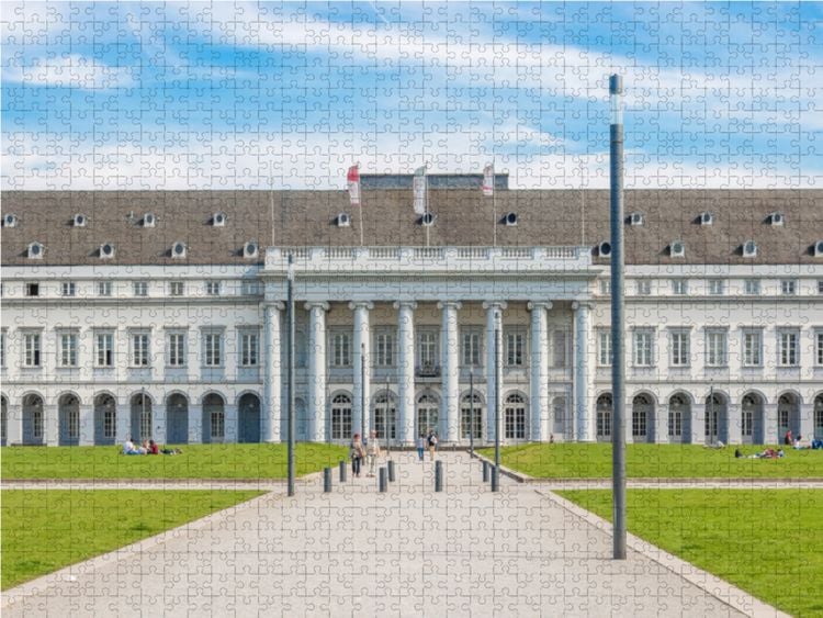 Produktbild: CALVENDO Puzzle Kurf&uuml;rstliches Schloss Koblenz | 1000 Teile Lege-Gr&ouml;&szlig;e 64x48cm Foto-Puzzle f&uuml;r gl&uuml;ckliche Stunden