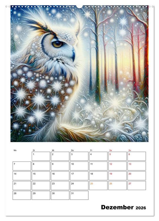 Produktbild: Jahreszeiten der Weisheit (Wandkalender 2026 DIN A2 hoch), CALVENDO Monatskalender