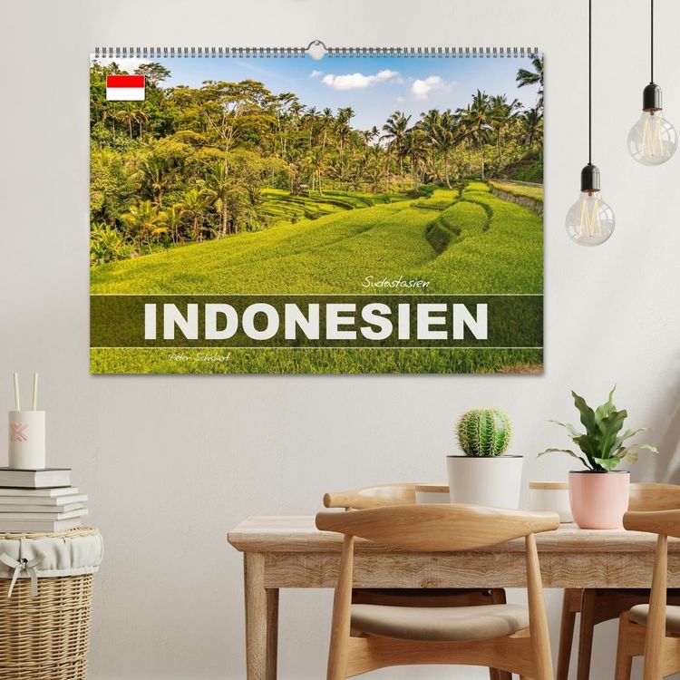 Produktbild: S&uuml;dostasien - Indonesien (Wandkalender 2027 DIN A2 quer), CALVENDO Monatskalender