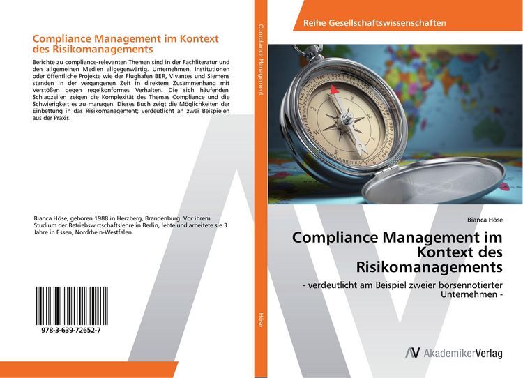 Produktbild: Compliance Management im Kontext des Risikomanagements