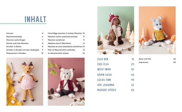 Produktbild: Hej. Kuscheltiere stricken