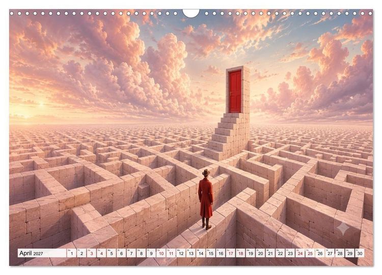 Produktbild: Zwischen Ausgang und Unendlichkeit (Wandkalender 2027 DIN A3 quer), CALVENDO Monatskalender
