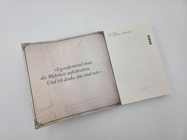 Produktbild: Die Zeitungsdynastie &ndash; Goldene Jahre