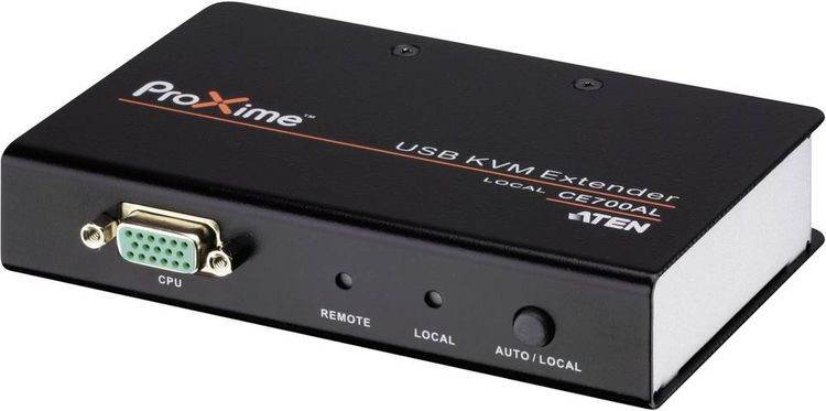 Produktbild: ATEN CE700A VGA, USB-A (USB 2.0) Extender (Verl&auml;ngerung) &uuml;ber Netzwerkkabel RJ45 150m
