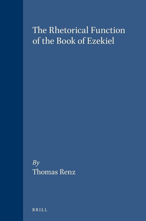 Produktbild: The Rhetorical Function of the Book of Ezekiel