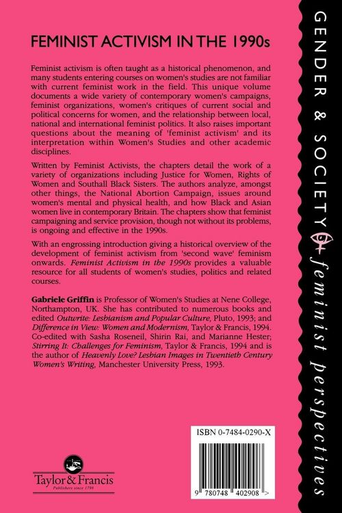 Produktbild: Feminist Activism in the 1990s
