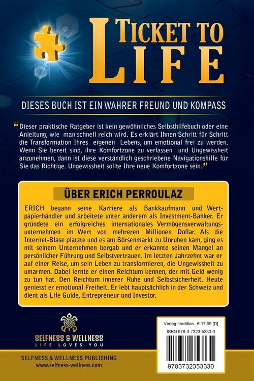 Produktbild: Ticket To Life - Umarme die Unsicherheit
