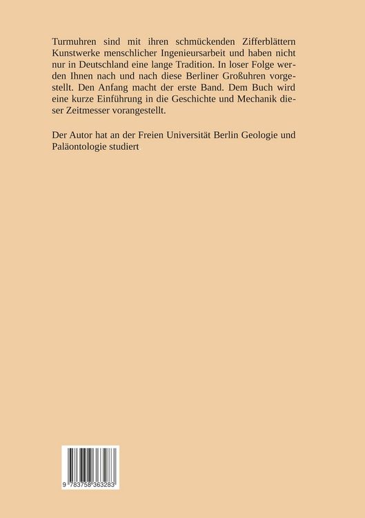 Produktbild: Turmuhren in Berlin