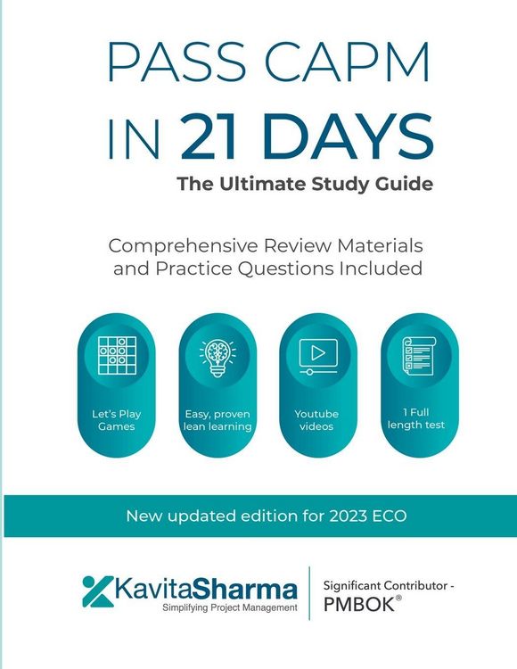 Produktbild: Pass CAPM in 21 Days - the Ultimate Study Guide