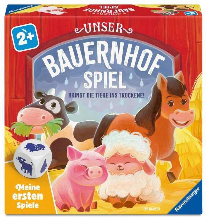 Produktbild: Unser Bauernhofspiel - Kinderspiel ab 2 Jahre