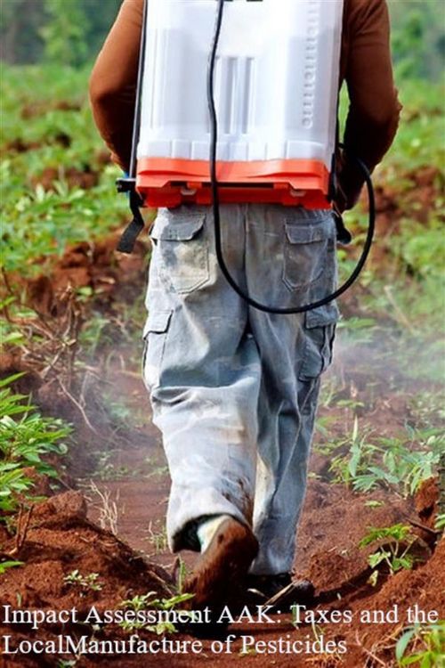 Produktbild: Impact assessment AAK: The impact of Tax on the Local Manufacture of Pesticides