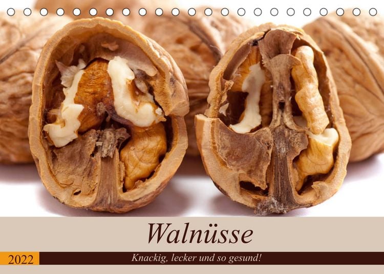 Produktbild: Waln&uuml;sse. Knackig, lecker und so gesund! (Tischkalender 2022 DIN A5 quer)