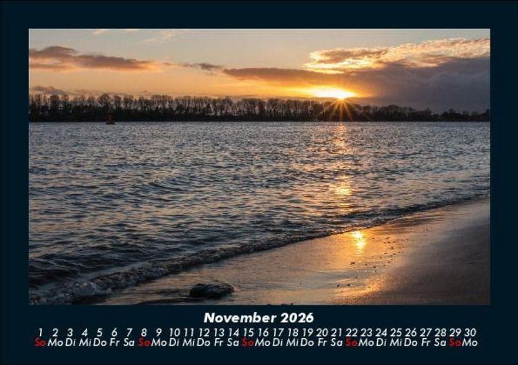 Produktbild: Sonnenuntergang 2026 Fotokalender DIN A5