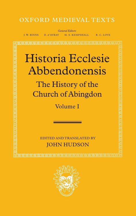 Produktbild: Historia Ecclesie Abbendonensis