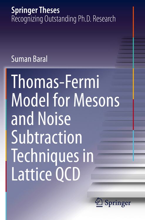 Produktbild: Thomas-Fermi Model for Mesons and Noise Subtraction Techniques in Lattice QCD