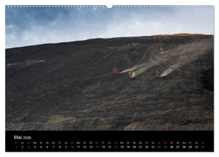 Produktbild: Bike Abenteuer Island (Wandkalender 2026 DIN A2 quer), CALVENDO Monatskalender