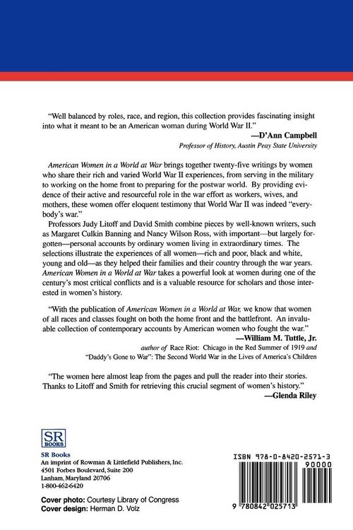 Produktbild: American Women in a World at War