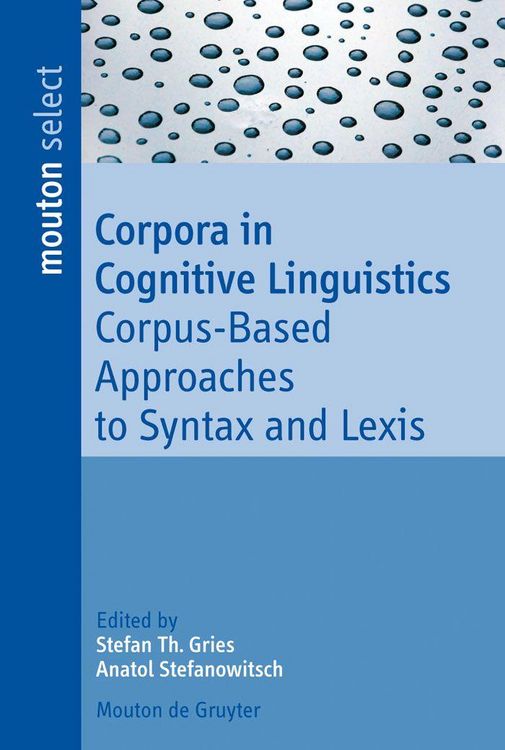 Produktbild: Corpora in Cognitive Linguistics