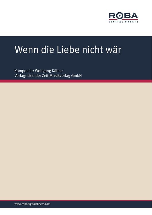 Produktbild: Wenn die Liebe nicht w&auml;r