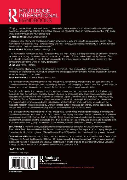 Produktbild: Routledge International Handbook of Play, Therapeutic Play and Play Therapy