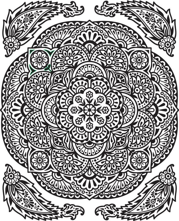 Produktbild: Mein Farbenzauber-Malbuch: Mandalas