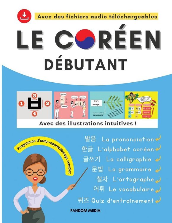 Produktbild: LE COR&Eacute;EN D&Eacute;BUTANT - PROGRAMME D'AUTO-APPRENTISSAGE COMPLET